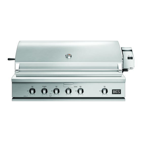 Fisher & Paykel DCS BH148RL Gas Grill Manuals
