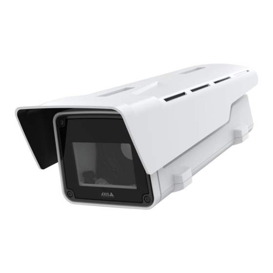 Axis Q1656-BE User Manual
