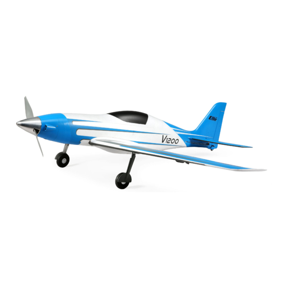 Horizon Hobby E-FLITE V1200 1.2M Instruction Manual