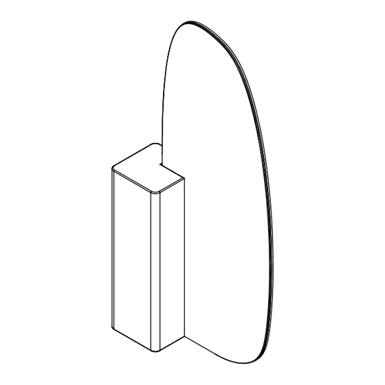SARAH ELLISON BLOCK FLOOR MIRROR Assembly Instructions