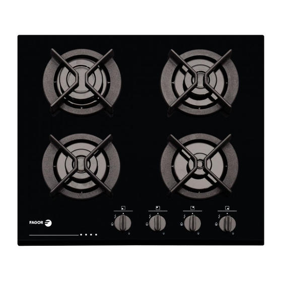 User Manuals: FAGOR 6CFI-4GLS Gas Hob