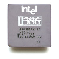 Intel 386 User Manual