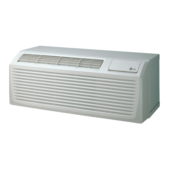 LG Packaged Terminal Air Conditioner Manuals