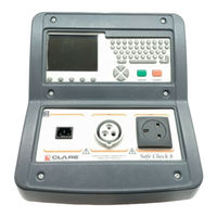 clare safe check 8 Operating Manual