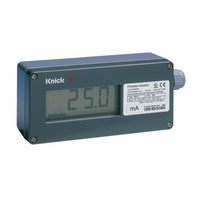 Knick 830 X S2 Manual