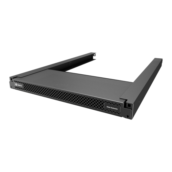 Vertiv GEIST SwitchAir SA1-01001SS Quick Installation Manual