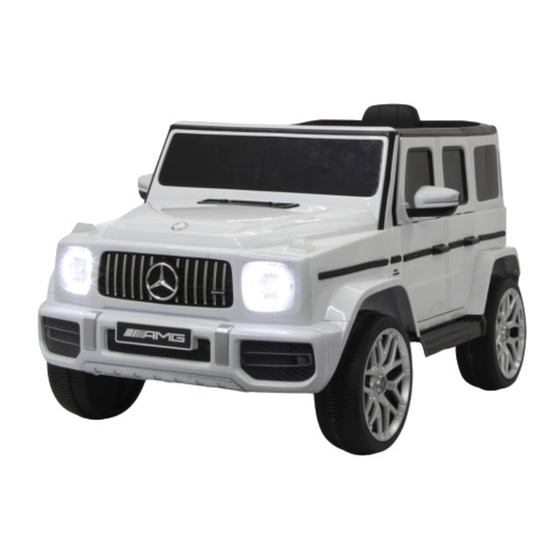 Jamara Mercedes AMG G63 Instructions Manual
