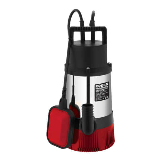 RODEX RDX845 Instruction Manual