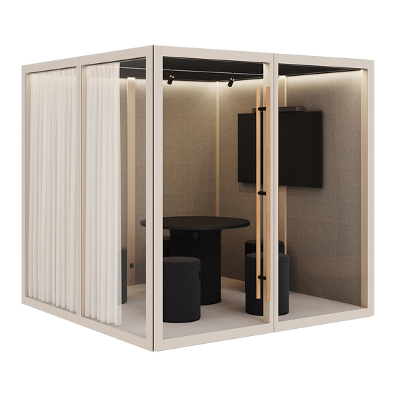 ABSTRACTA Zen pod Large Office Booth Manuals