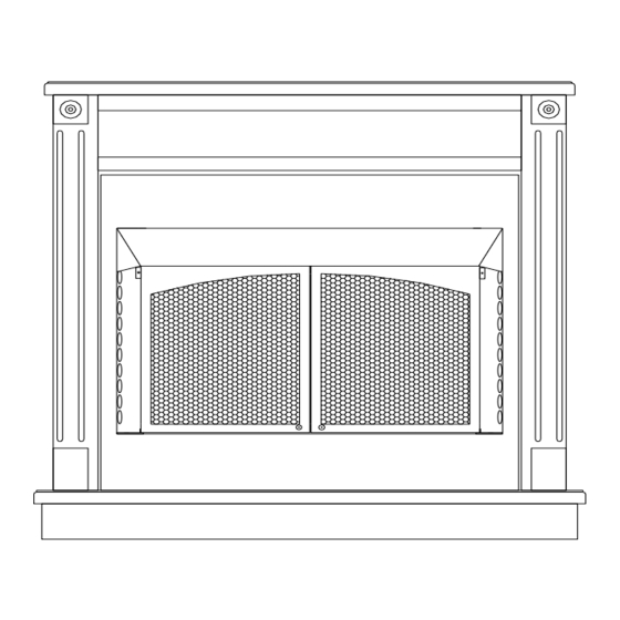 User Manuals: BuckMaster 36ZCBB Series Gas Fireplace