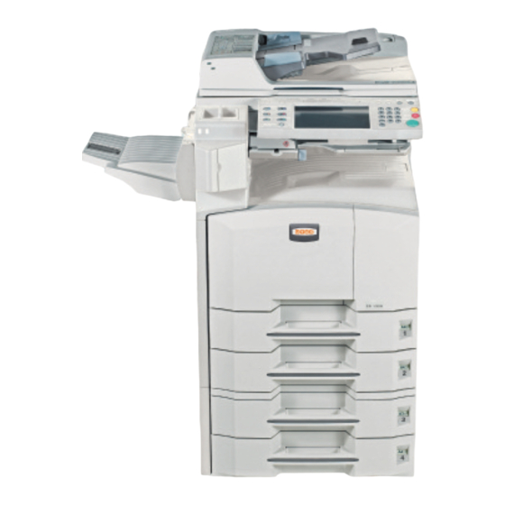 Utax CD 1325 Instruction Handbook Manual