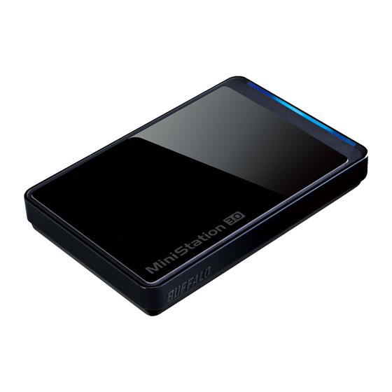 Buffalo MiniStation HD-PCTU3 User Manual