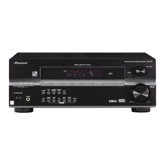 Pioneer VSX-515-K Specification Sheet