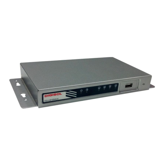 Digisol DG-LB1054UV User Manual