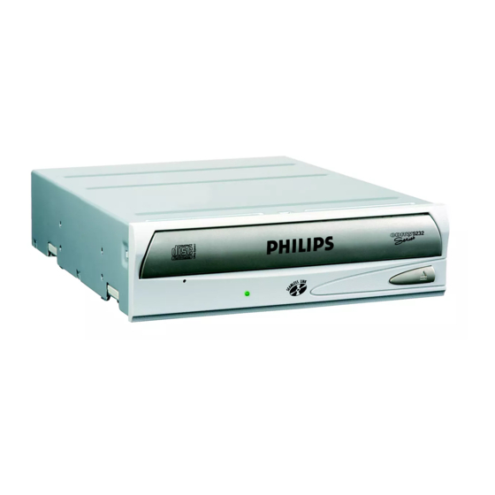 Philips PCRW5232K/00 Manuals