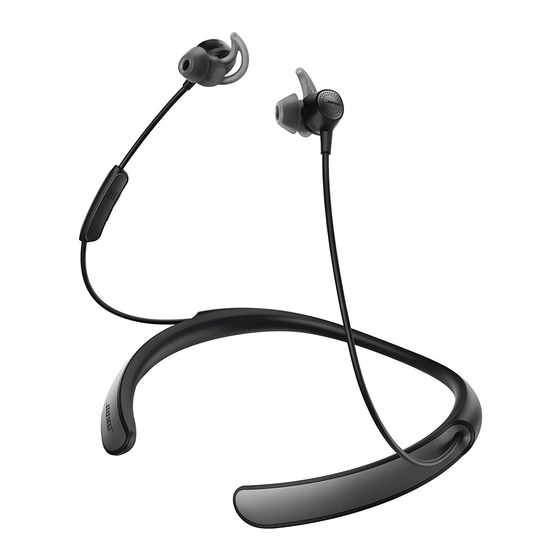 Bose QuietControl 30 Troubleshooting