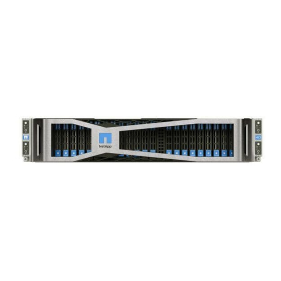 NetApp HCI Manual