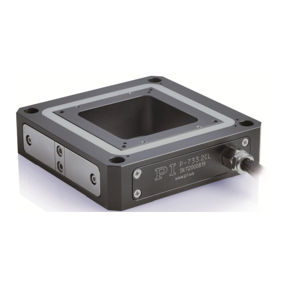 PI P­73 Series User Manual