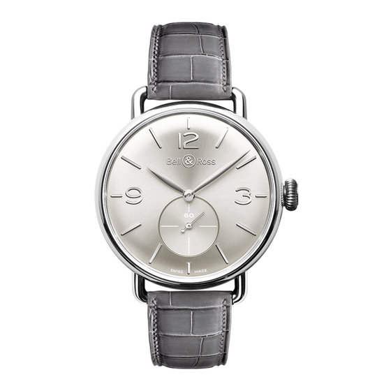 Bell & Ross WW1 argentium Technical Notes