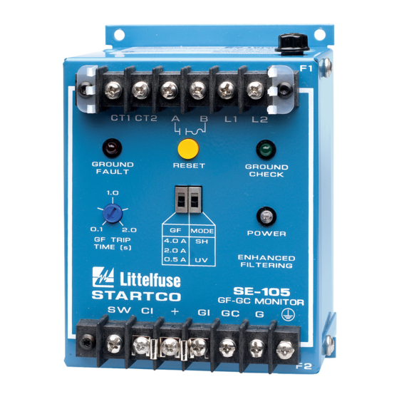 Startco SE-105 Manual