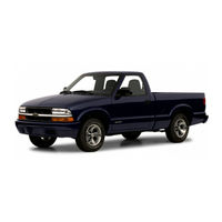 Chevrolet S10 Pickup 2001 Owner's Manual