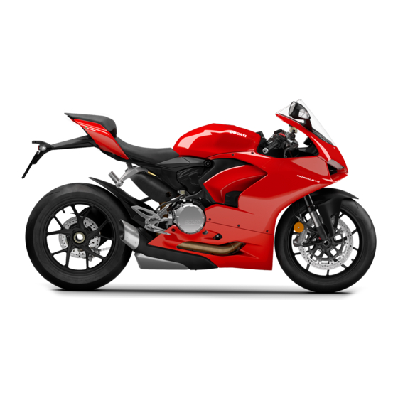 Ducati PANIGALE Owner's Manual