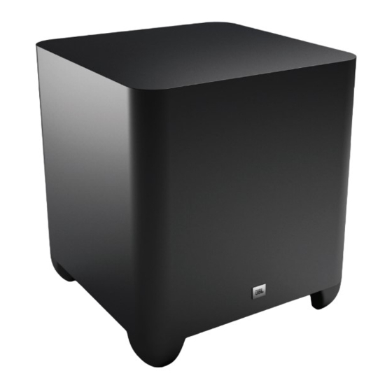 Harman JBL CINEMA SB450 Owner's Manual