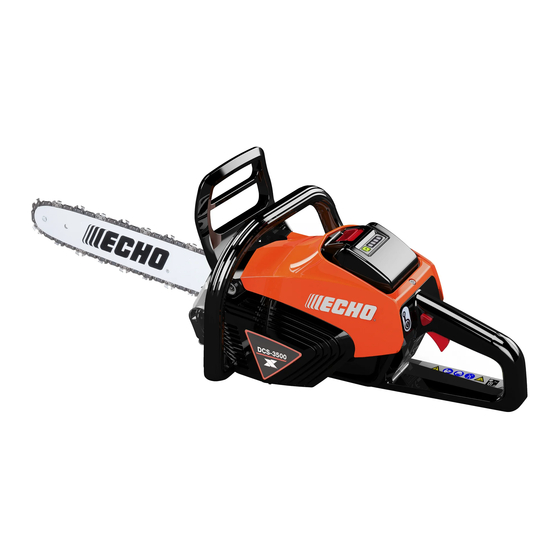 Echo DCS-3500 Operator's Manual