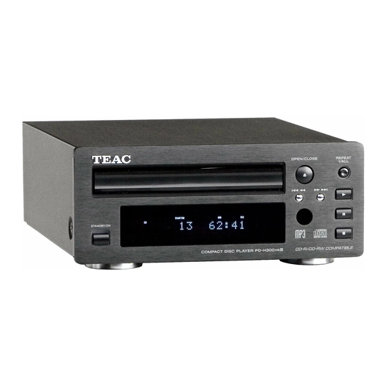 Teac PD-H300mkIII Owner's Manual