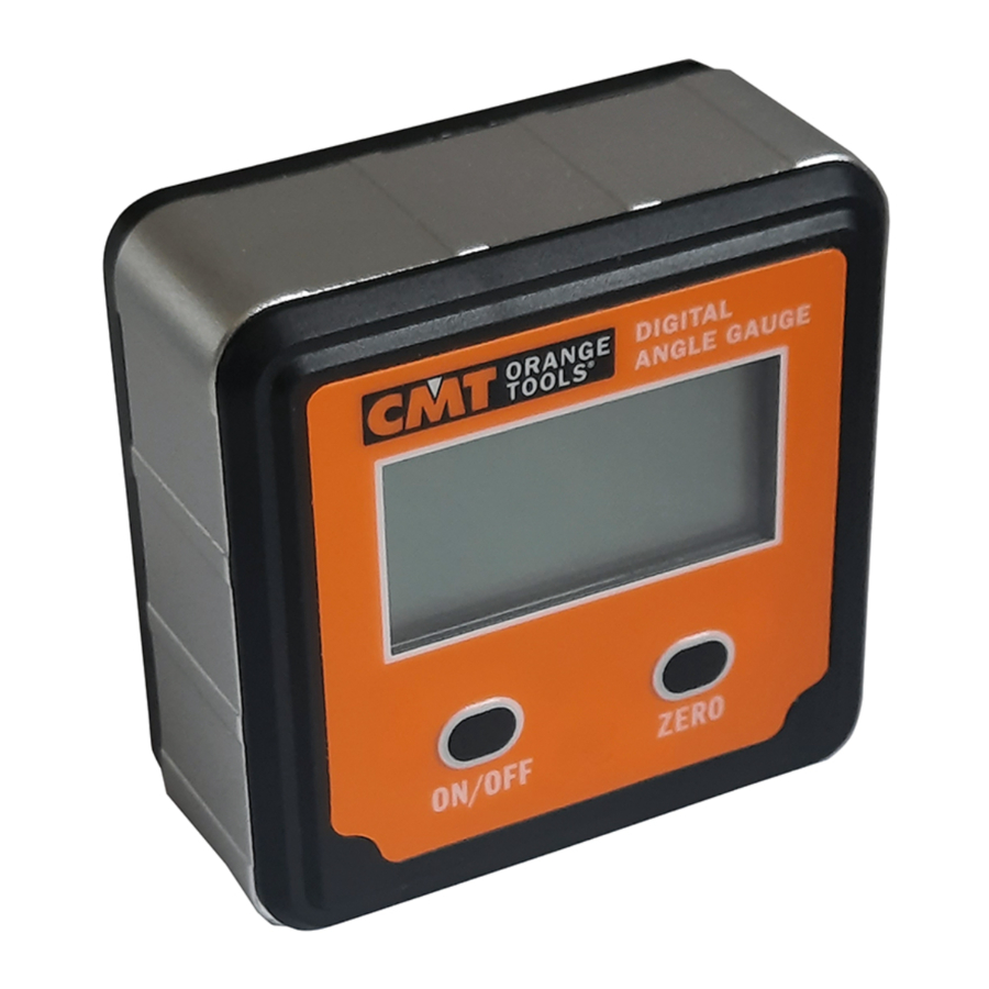 CMT ORANGE TOOLS DAG-001 Manual