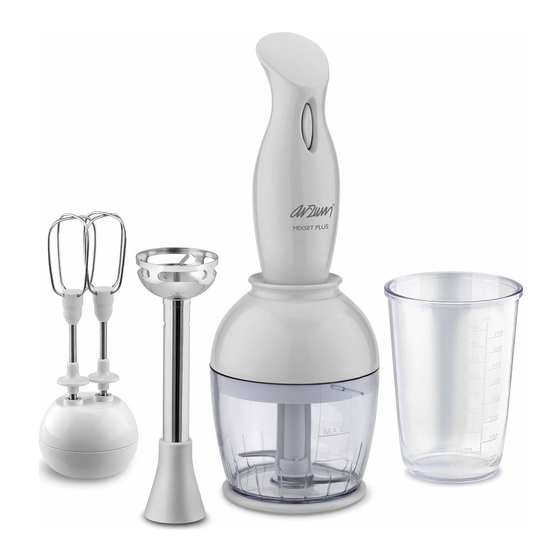 Arzum M?XSET PLUS AR 1002 User Manual