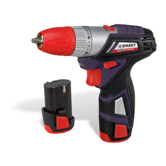 Sparky Group BR2 7.2Li HD Original Instructions Manual