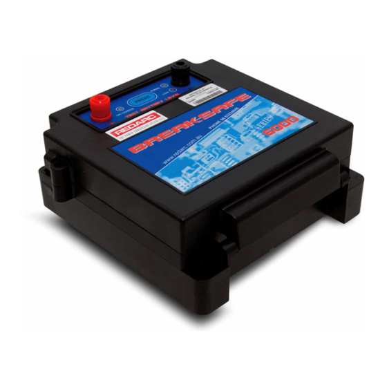 Redarc Breaksafe 6000 series Instruction Sheet