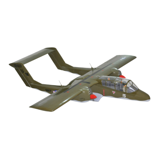 MotionRC OV-10 BRONCO Manuals
