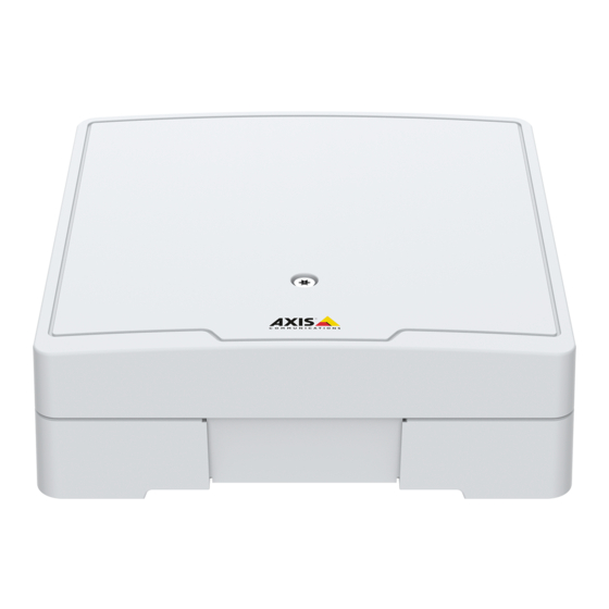 Axis A1601 Installation Manual