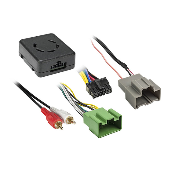 Axxess LC-GMRC-LAN-09 Installation Instructions Manual