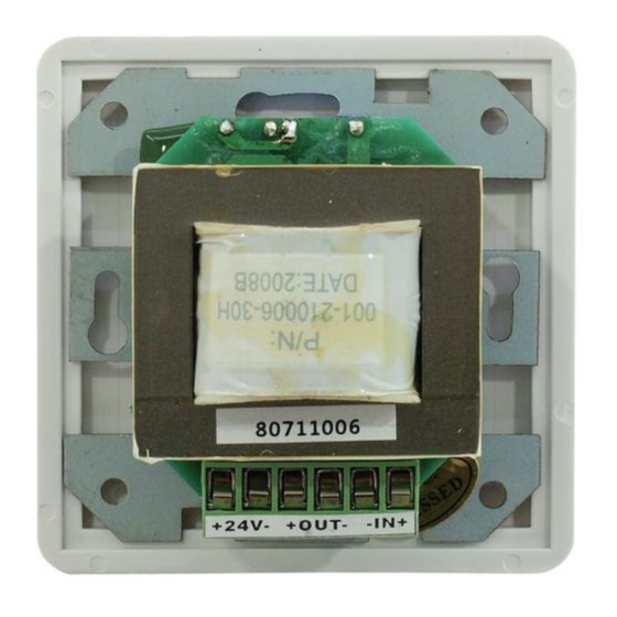 Omnitronic 100 V PA TECHNIQUE User Manual