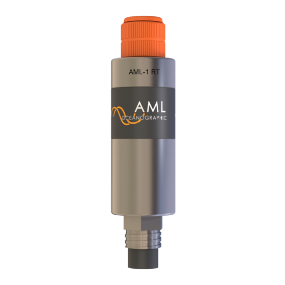 AML Oceanographic AML-1 RT User Manual