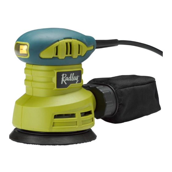 RADLEY Random Orbit Sander Manual