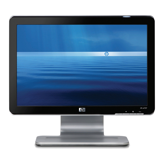 HP w2408 User Manual