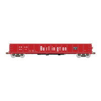 Scaletrains KIT CLASSICS HO SCALE CB&Q HAVELOCK SHOPS 52'6 GONDOLA Manual