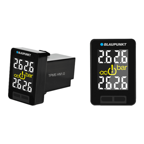 Blaupunkt TPMS HN1.0 Manuals