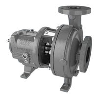Itt GOULDS PUMPS 3196 i-FRAME Installation, Operation And Maintenance Manual