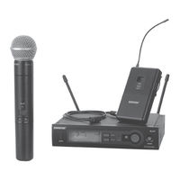 Shure SLX2-J3 Quick Setup Manual