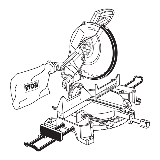Ryobi TS1552DXL Operator's Manual