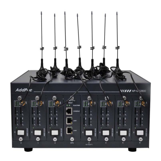 AddPac AP-GS2800 Manual