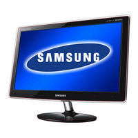 Samsung P2370HD - Full 1080p HDTV LCD Monitor User Manual