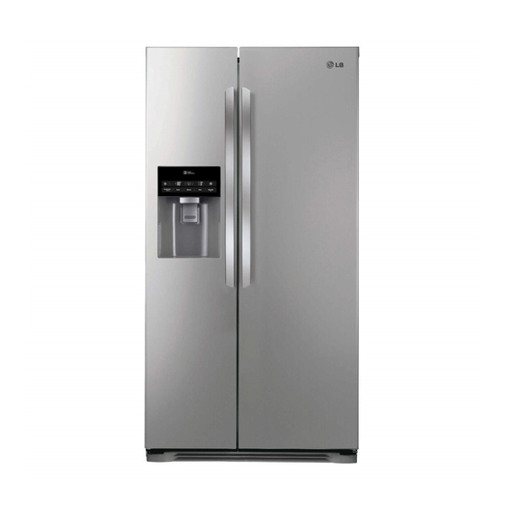 LG GSL325PVCVD American Door Refrigerator Manuals
