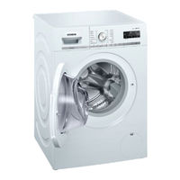 Siemens WM14W4L7DN Instruction Manual And Installation Instructions
