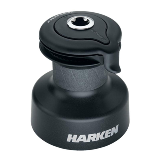 Harken Performa Winch 20 STP Installation And Maintenance Manual